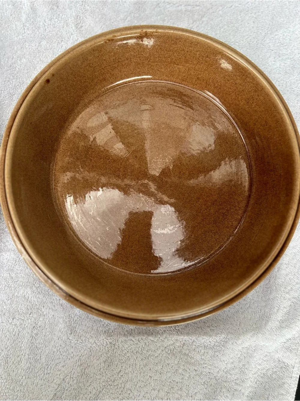 Vintage Portuguese Ceramic Apple Pie Keeper with Lid Trompe L'oeil Figural Dish